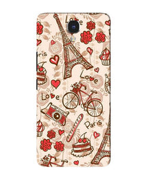 Love Paris Mobile Back Case for Infinix Note 4  (Design - 103)