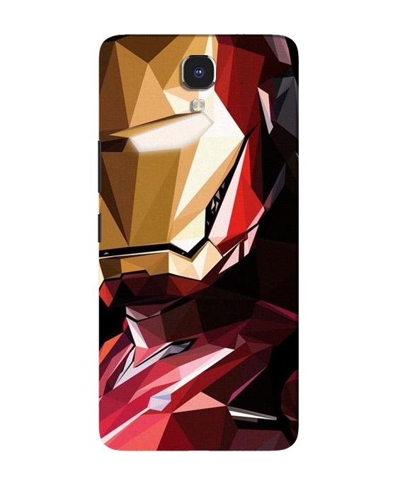 Iron Man Superhero Case for Infinix Note 4  (Design - 122)