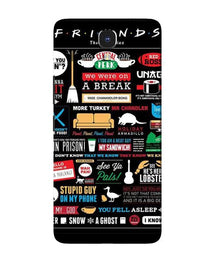 Friends Mobile Back Case for Infinix Note 4  (Design - 145)