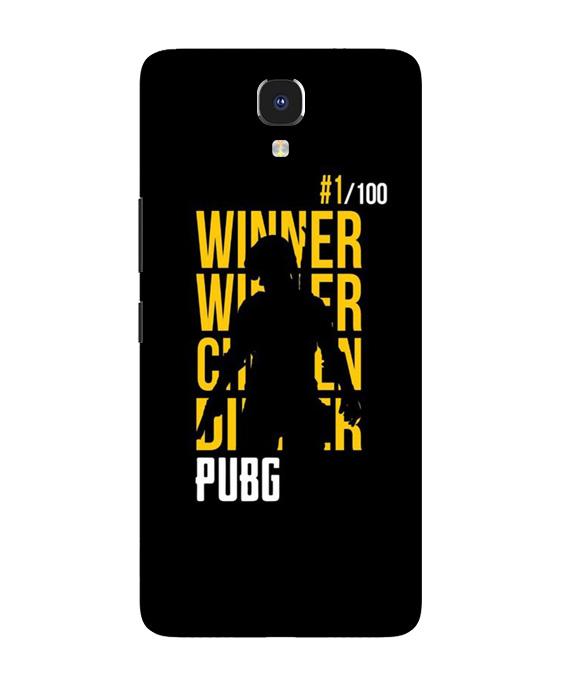 Pubg Winner Winner Case for Infinix Note 4  (Design - 177)