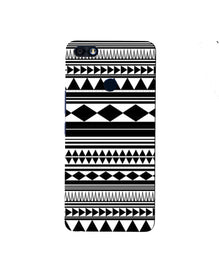 Black white Pattern Mobile Back Case for Infinix Note 5 / Note 5 Pro (Design - 5)