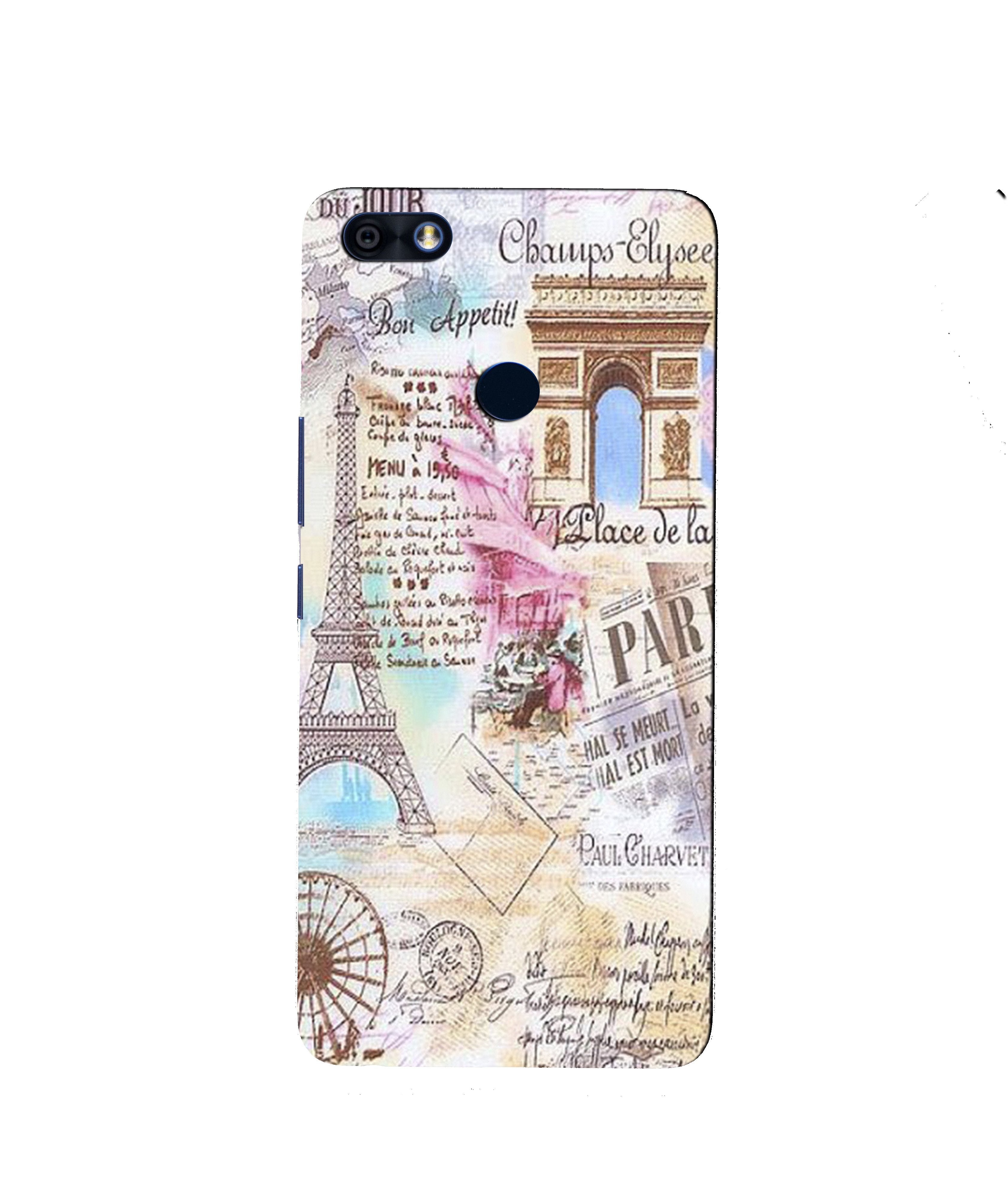 Paris Eiftel Tower Case for Infinix Note 5 / Note 5 Pro