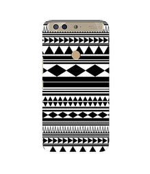 Black white Pattern Mobile Back Case for Infinix Zero 5 (Design - 5)