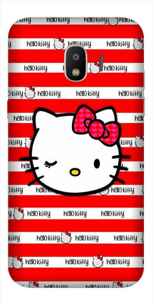 Hello Kitty Mobile Back Case for Galaxy J2 Core   (Design - 364)