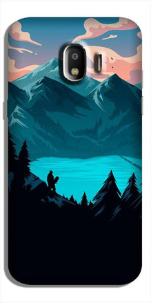 Mountains Case for Galaxy J2 (2018) (Design - 186)