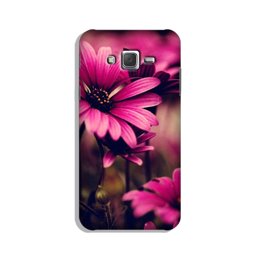 Purple Daisy Case for Galaxy J2 (2015)