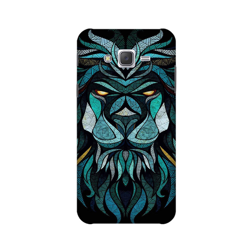 Lion Mobile Back Case for Galaxy J2 (2015)   (Design - 314)