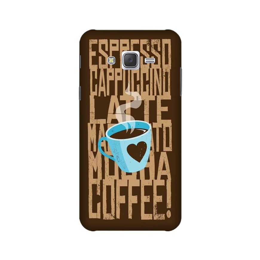 Love Coffee Mobile Back Case for Galaxy On5/On5 Pro   (Design - 351)