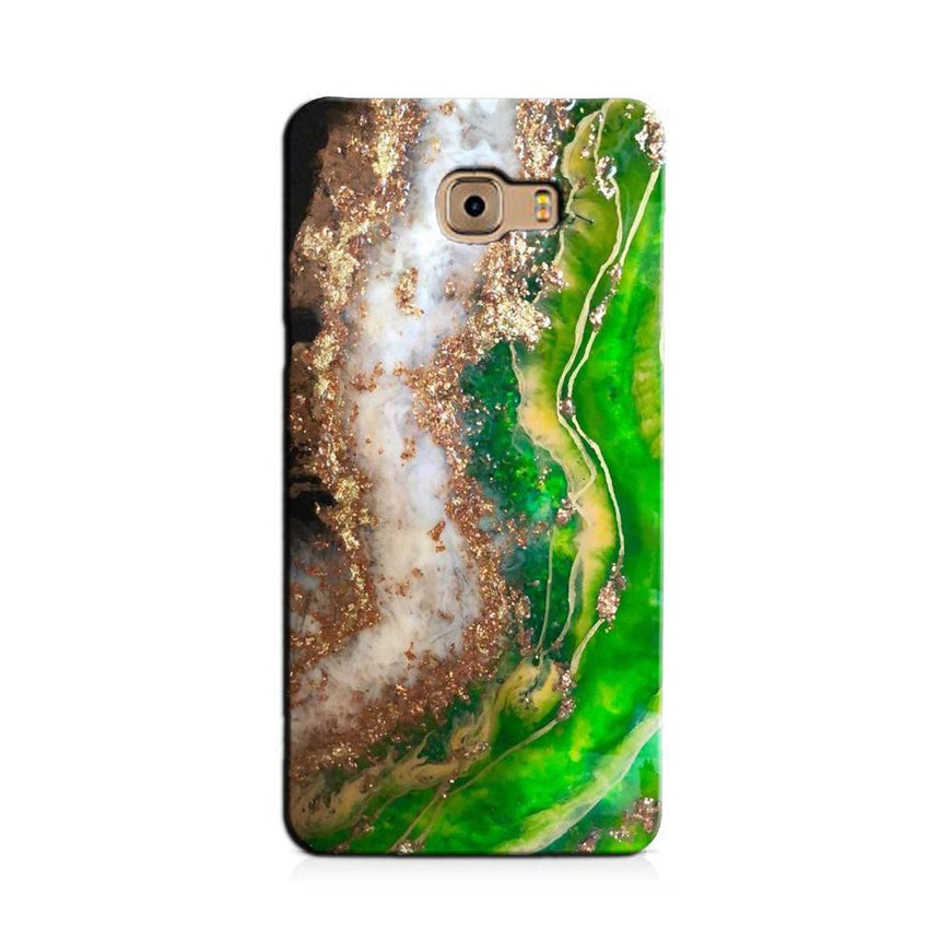 Marble Texture Mobile Back Case for Galaxy J7 Prime   (Design - 307)