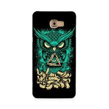 Owl Mobile Back Case for Galaxy C9 / C9 Pro   (Design - 358)