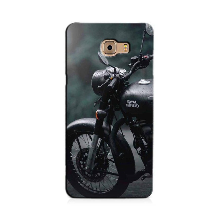 Royal Enfield Mobile Back Case for Galaxy J7 Prime   (Design - 380)