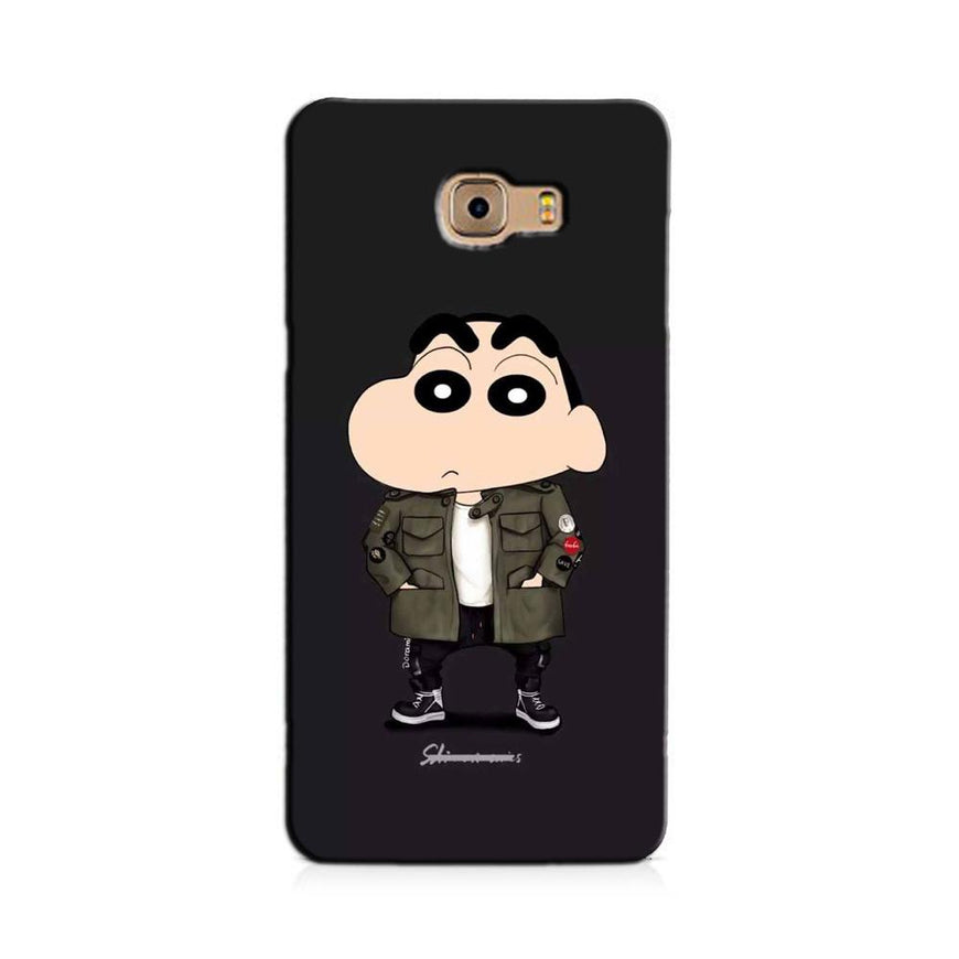 Shin Chan Mobile Back Case for Galaxy C7 / C7 Pro   (Design - 391)