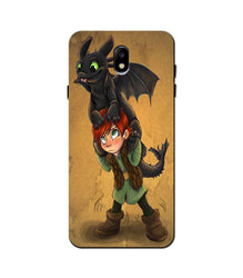 Dragon Mobile Back Case for Galaxy J3 Pro  (Design - 336)