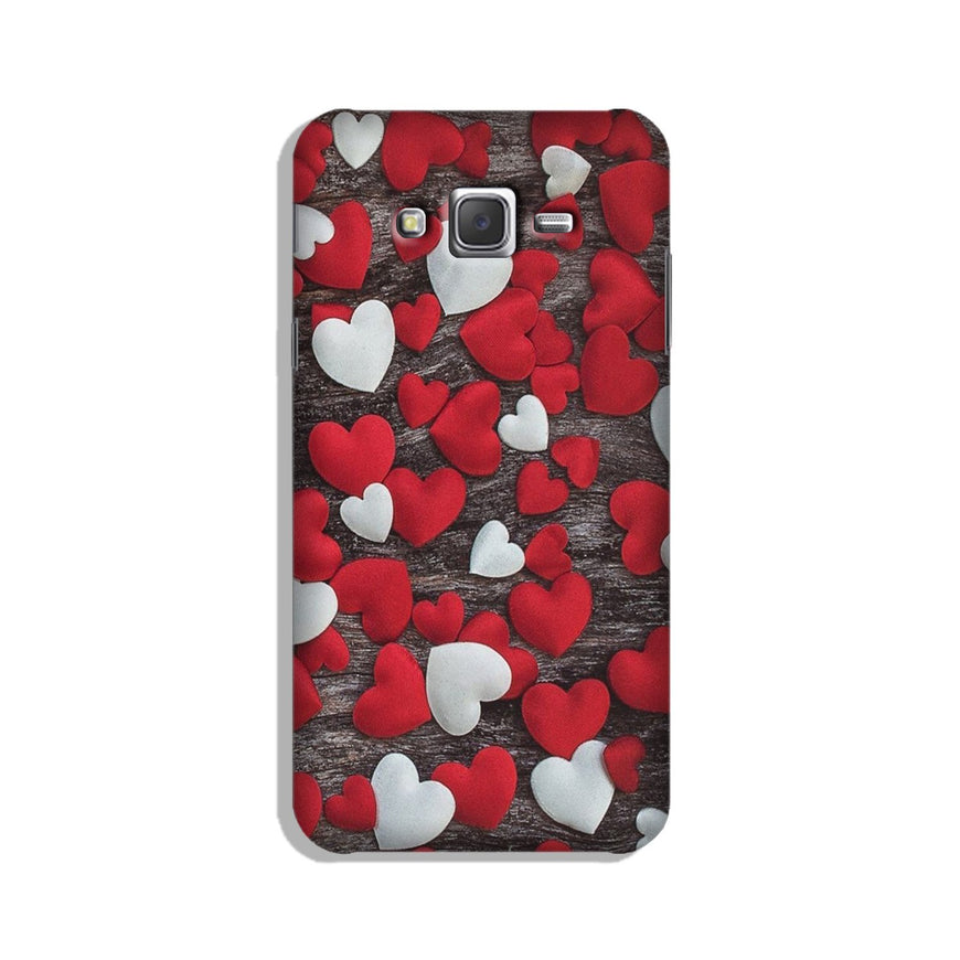 Red White Hearts Case for Galaxy On5/ On5 Pro  (Design - 105)