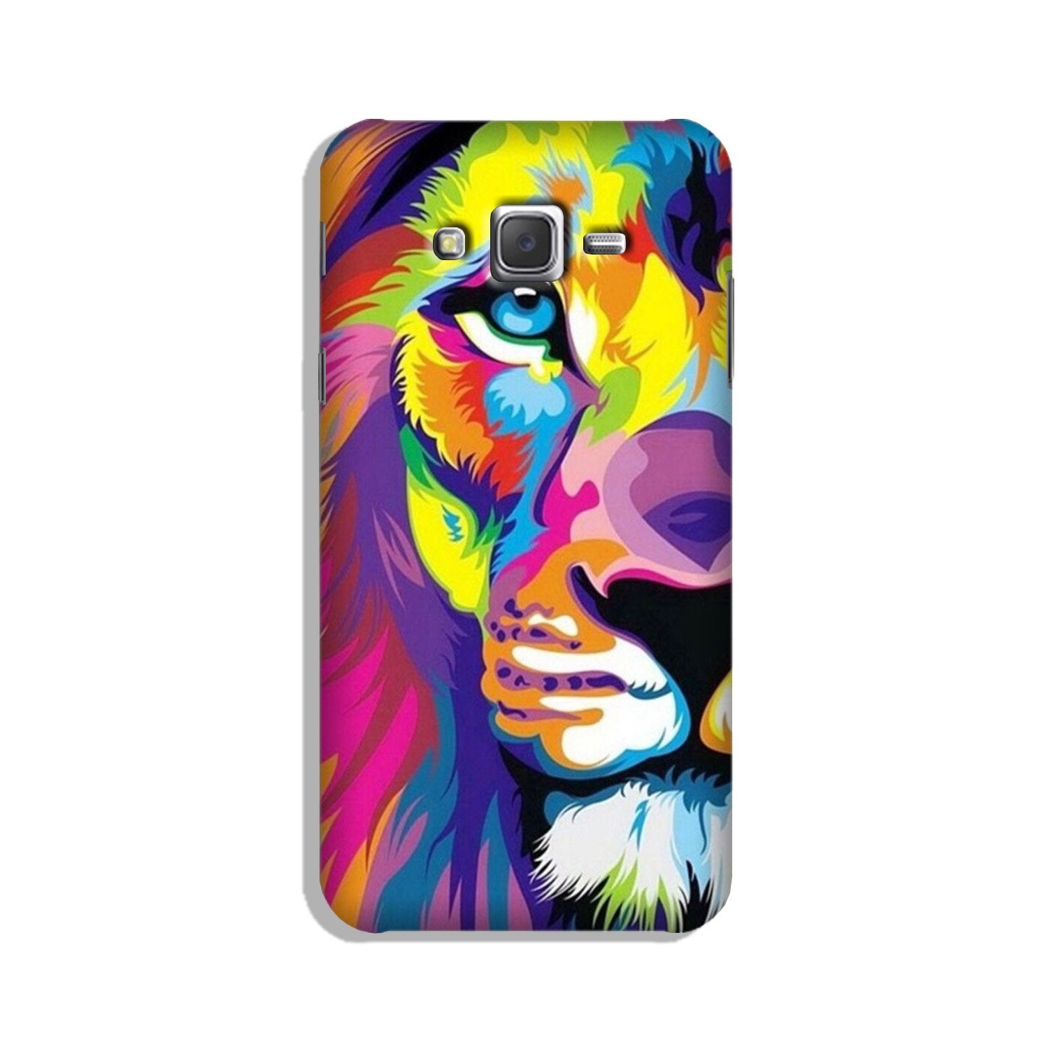 Colorful Lion Case for Galaxy E5(Design - 110)