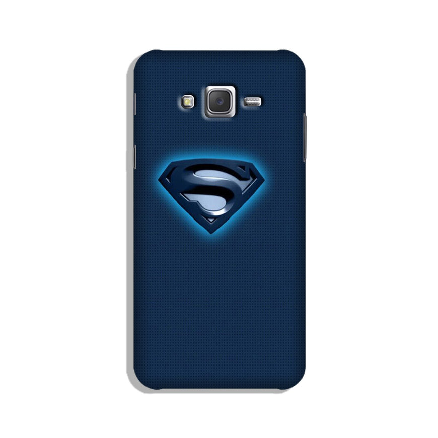 Superman Superhero Case for Galaxy E5  (Design - 117)