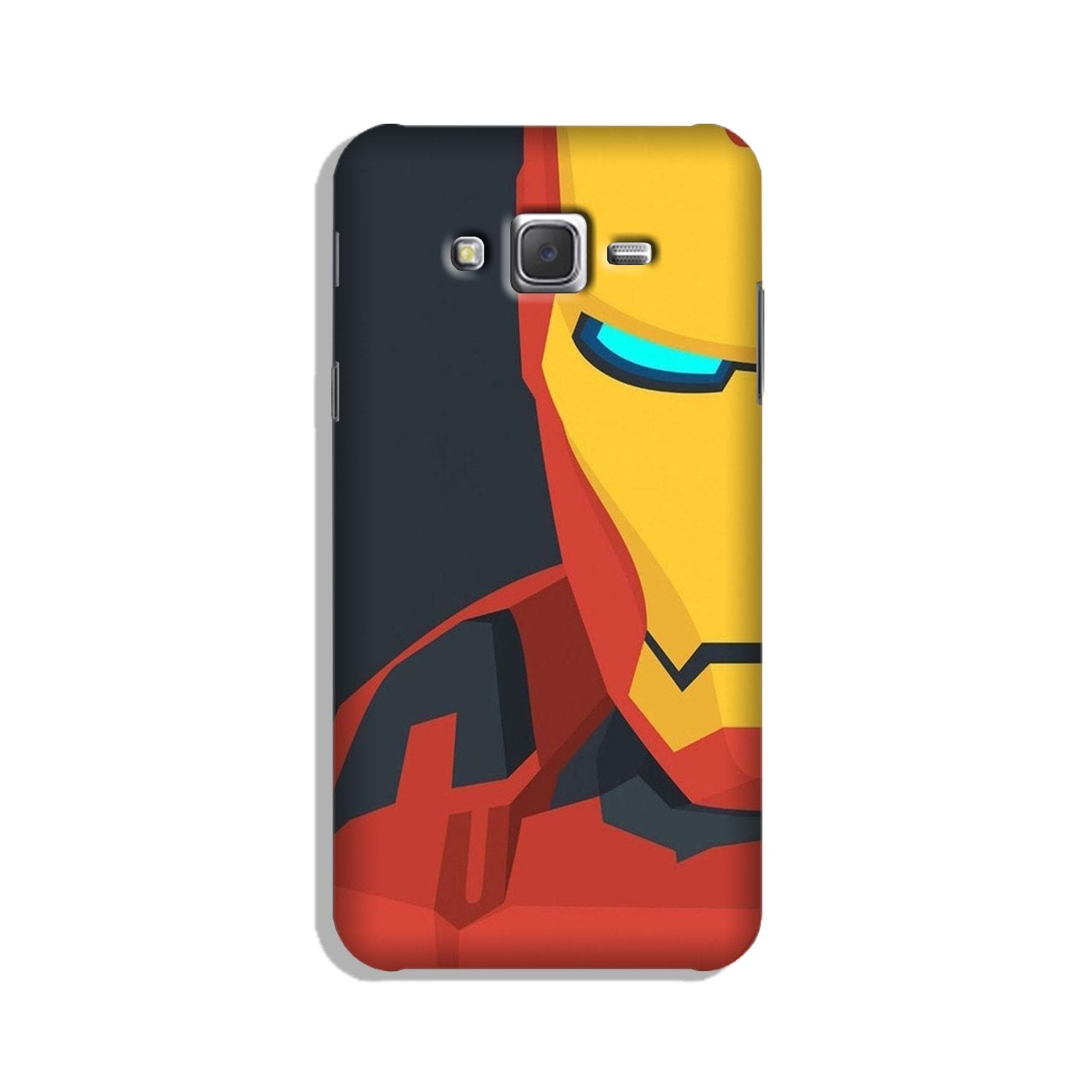 Iron Man Superhero Case for Galaxy E7(Design - 120)