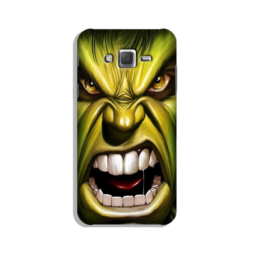 Hulk Superhero Case for Galaxy E5  (Design - 121)