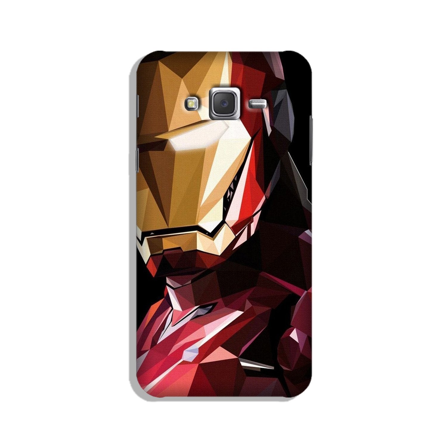 Iron Man Superhero Case for Galaxy E5(Design - 122)