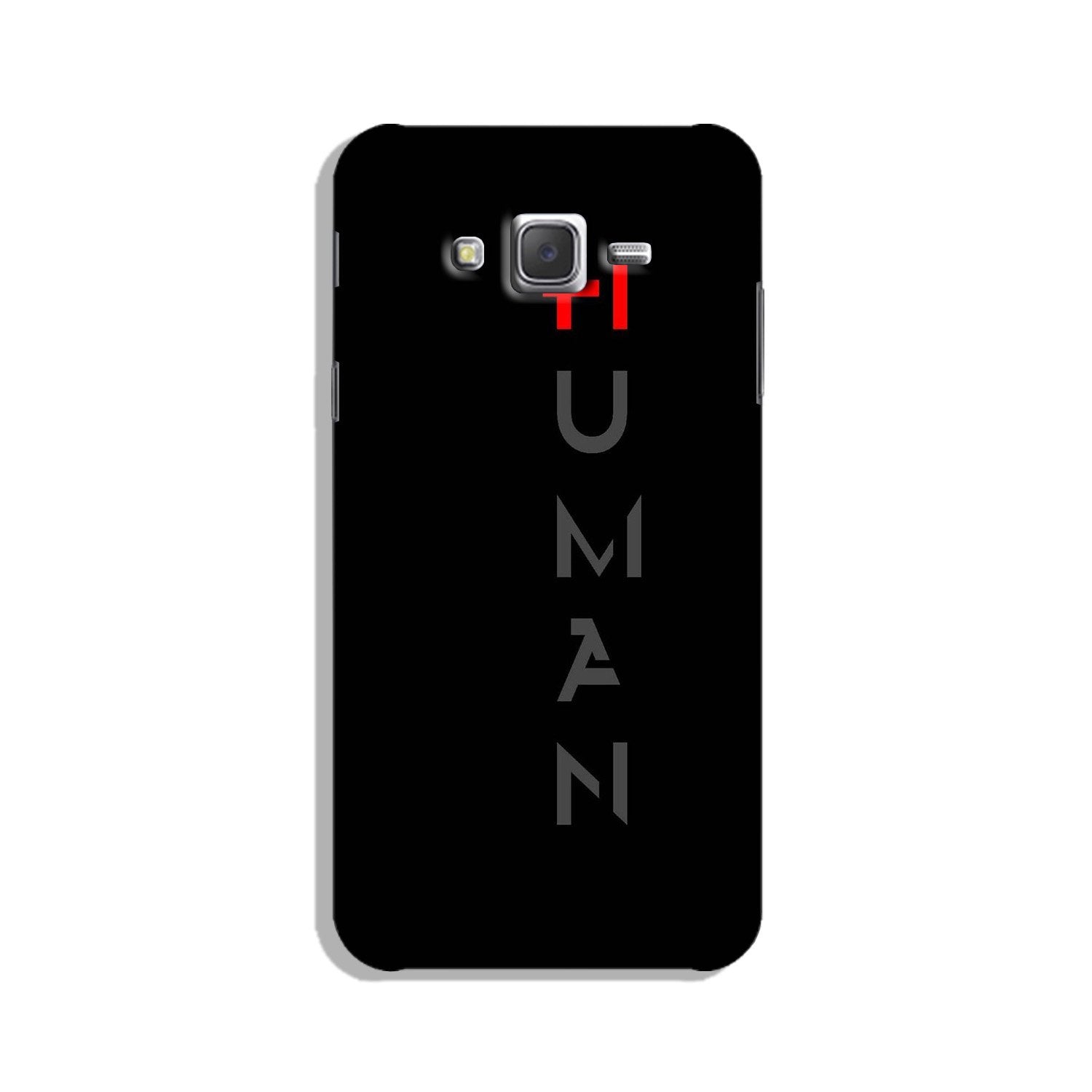 Human Case for Galaxy E5(Design - 141)