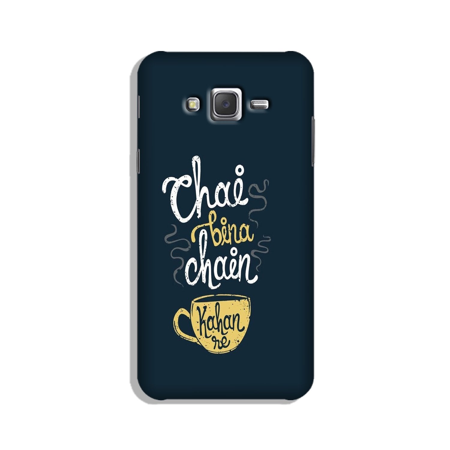 Chai Bina Chain Kahan Case for Galaxy E7(Design - 144)