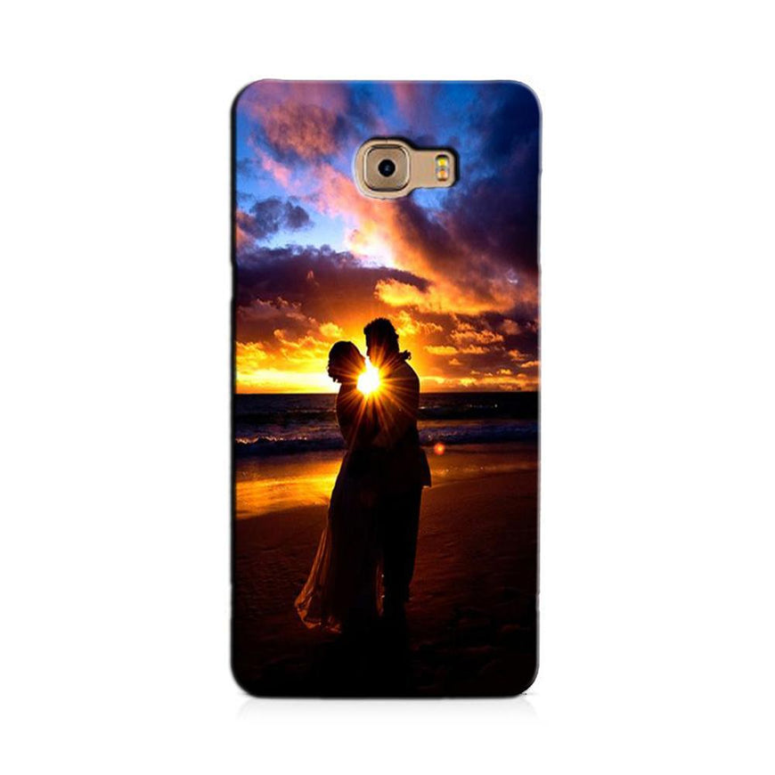 Couple Sea shore Case for Galaxy J7 Max