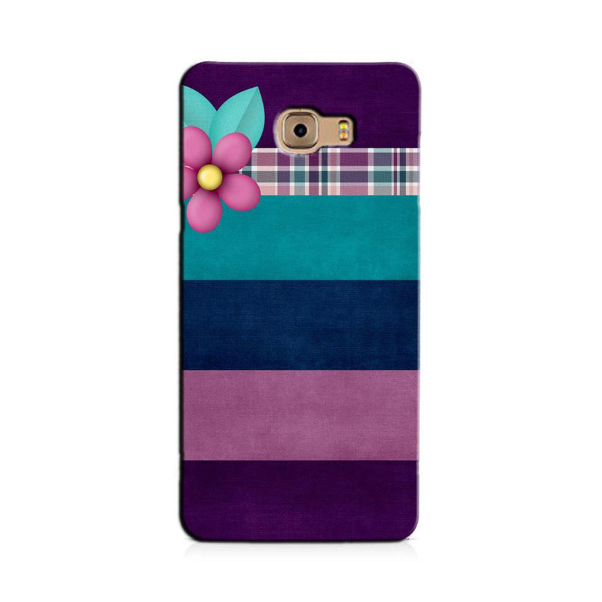 Purple Blue Case for Galaxy C7/ C7 Pro