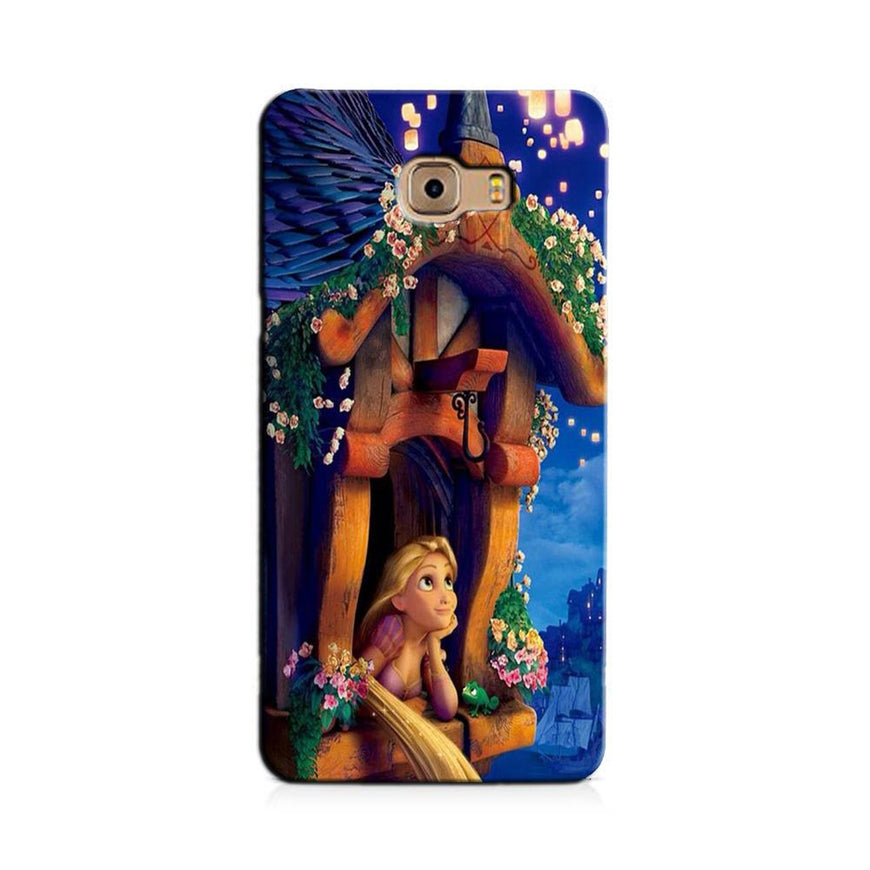 Cute Girl Case for Galaxy C7/C7 Pro (Design - 198)