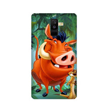 Timon and Pumbaa Mobile Back Case for Galaxy J8   (Design - 305)