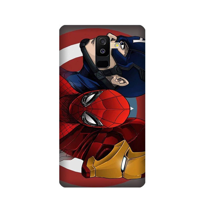 Superhero Mobile Back Case for Galaxy J8   (Design - 311)