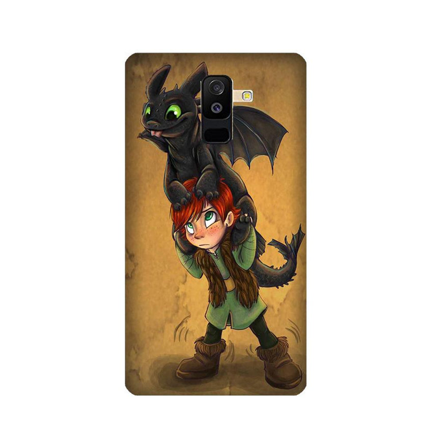 Dragon Mobile Back Case for Galaxy J8   (Design - 336)