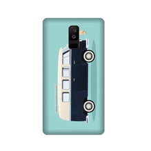 Travel Bus Mobile Back Case for Galaxy J8   (Design - 379)