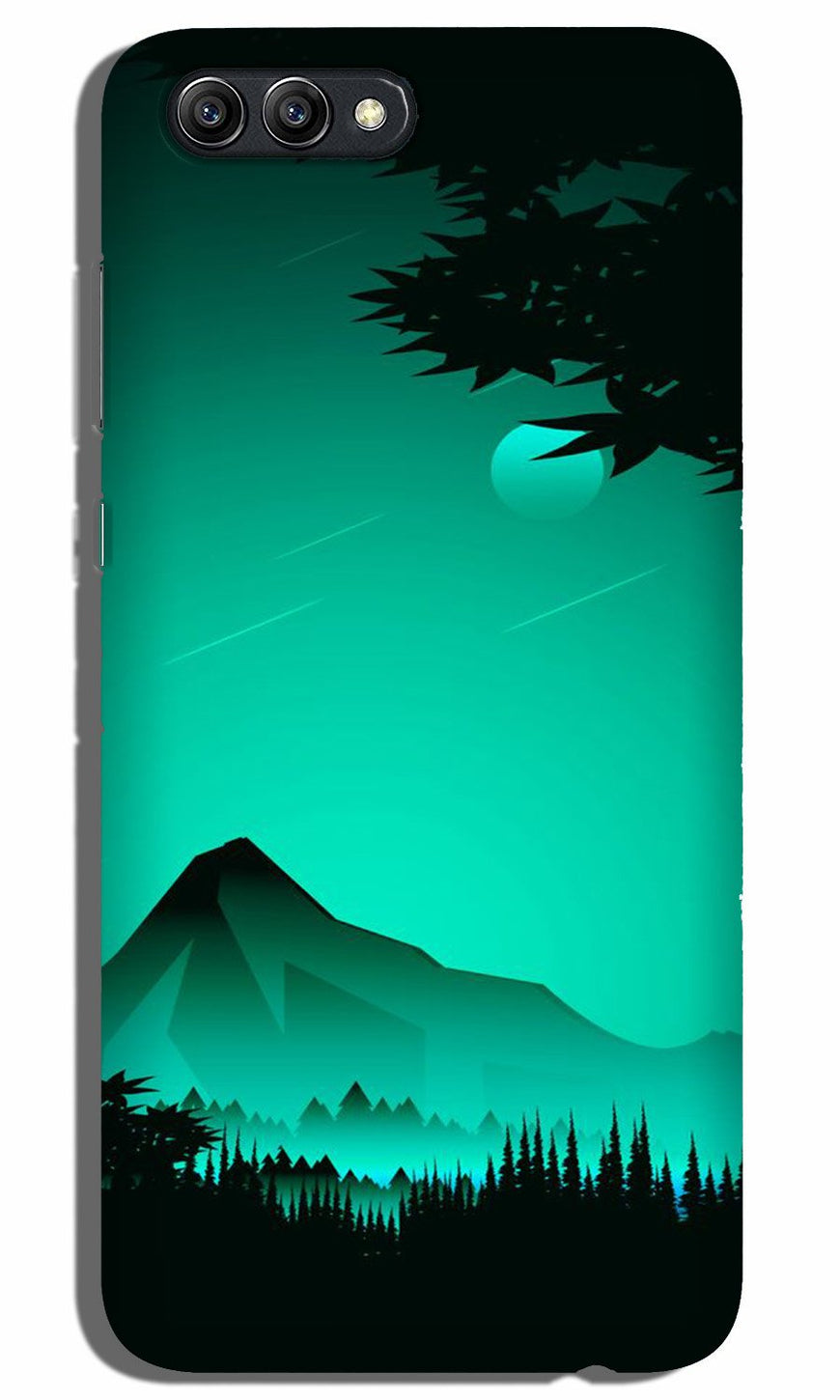 Moon Mountain Case for Realme C2 (Design - 204)