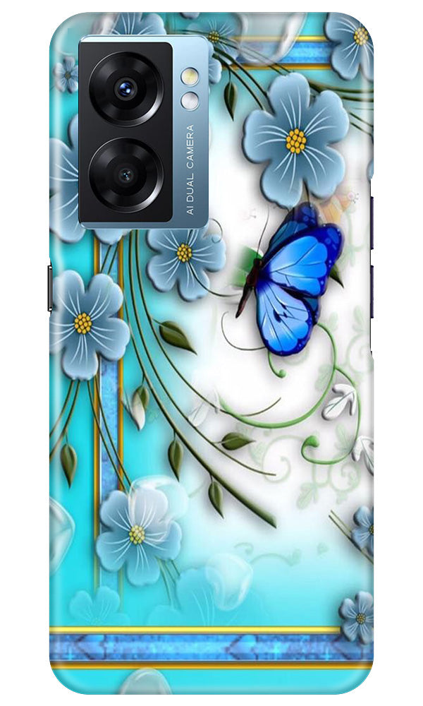 Blue Butterfly Case for Oppo K10 5G