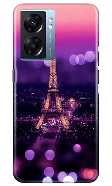 Eiffel Tower Mobile Back Case for Oppo K10 5G (Design - 86)