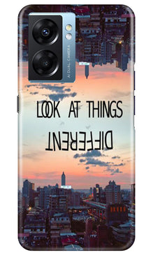 Look at things different Mobile Back Case for Oppo K10 5G (Design - 99)