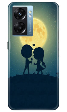 Love Couple Mobile Back Case for Oppo K10 5G  (Design - 109)