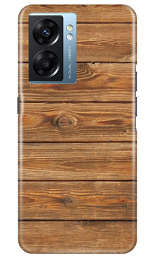 Wooden Look Mobile Back Case for Oppo K10 5G  (Design - 113)