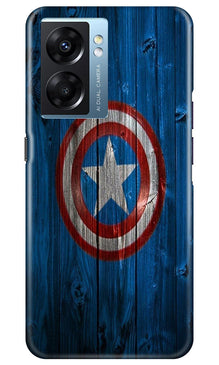 Captain America Superhero Mobile Back Case for Oppo K10 5G  (Design - 118)