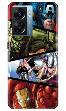 Avengers Superhero Mobile Back Case for Oppo K10 5G  (Design - 124)
