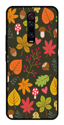 Leaves Design Metal Mobile Case for Xiaomi Redmi K20