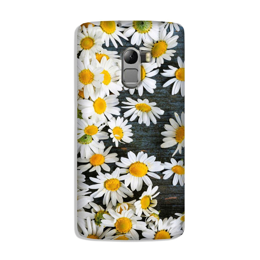 White flowers Case for Lenovo K4 Note