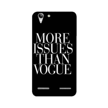 More Issues than Vague Mobile Back Case for Lenovo K5 / K5 Plus (Design - 74)