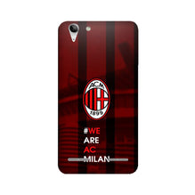 AC Milan Mobile Back Case for Lenovo K5 / K5 Plus  (Design - 155)