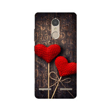 Red Hearts Mobile Back Case for Lenovo K6 / K6 Power (Design - 80)