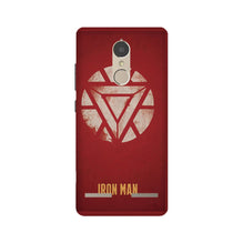 Iron Man Superhero Mobile Back Case for Lenovo K6 / K6 Power  (Design - 115)