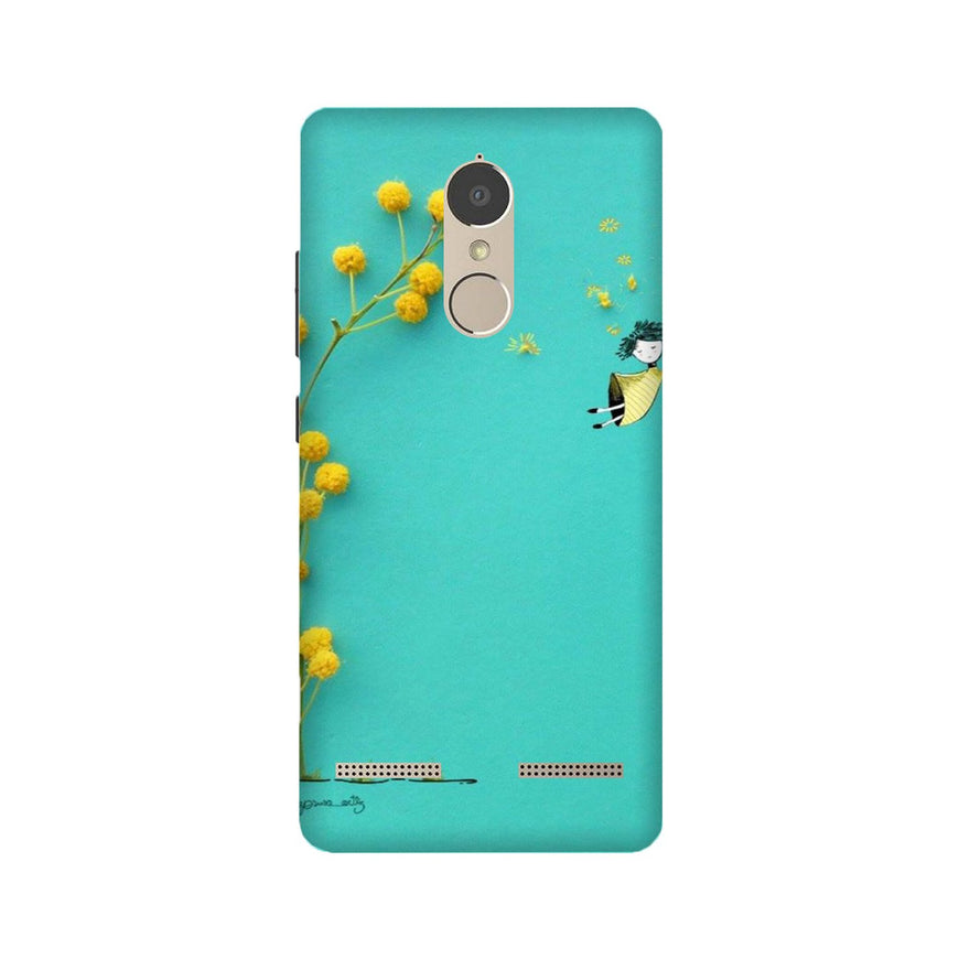 Flowers Girl Case for Lenovo K6 / K6 Power (Design No. 216)