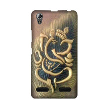 Lord Ganesha Mobile Back Case for Lenovo A6000 (Design - 100)