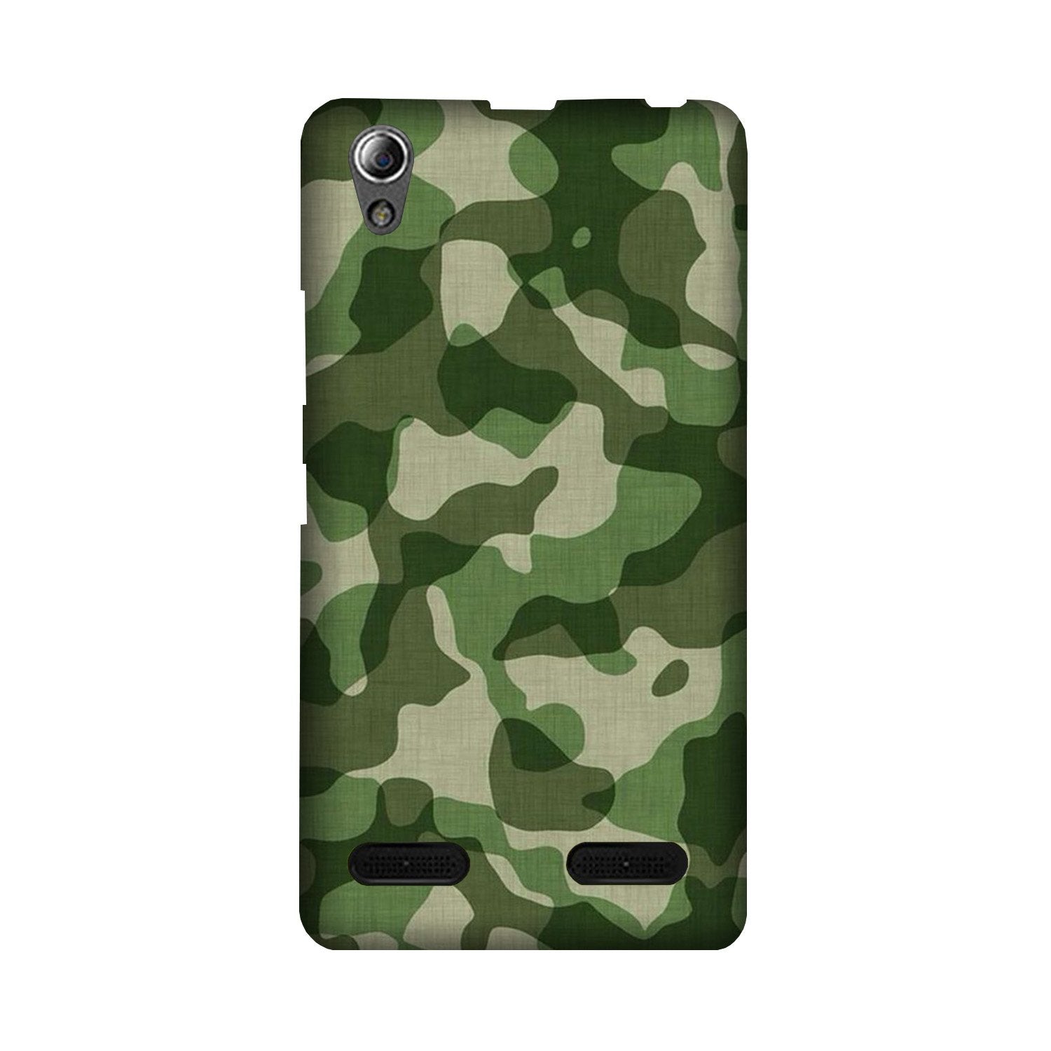 Army Camouflage Case for Lenovo A6000  (Design - 106)