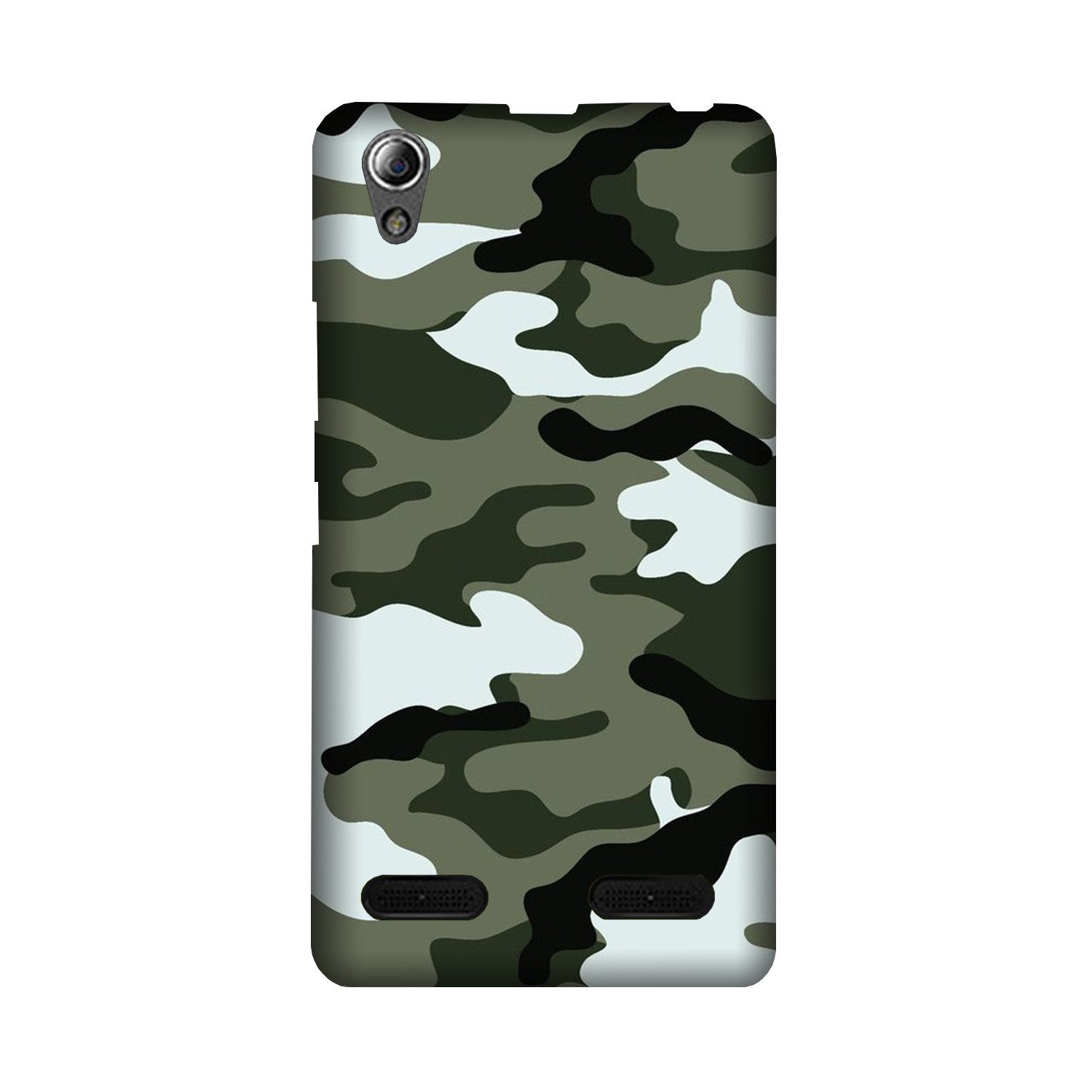 Army Camouflage Case for Lenovo A6000  (Design - 108)